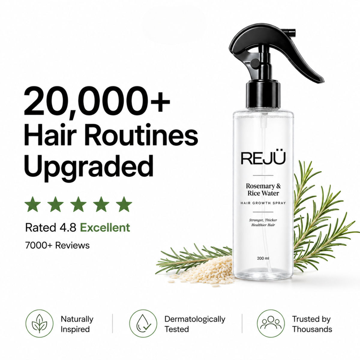 REJÜ™ Rosemary & Rice Water Spray
